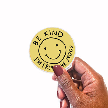 Be Kind (1900s) Sticker