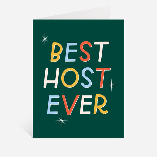 Best Host Ever Greeting Card
