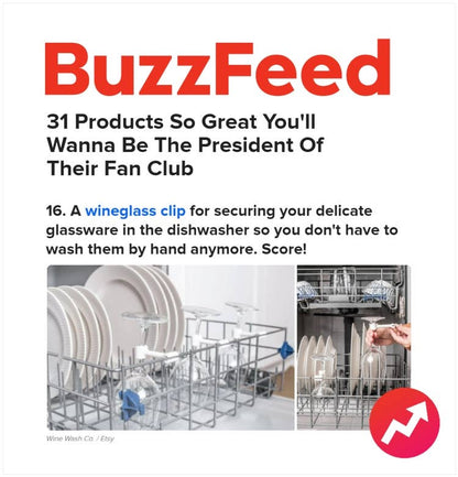 Wine Wash Dishwasher Attachment
