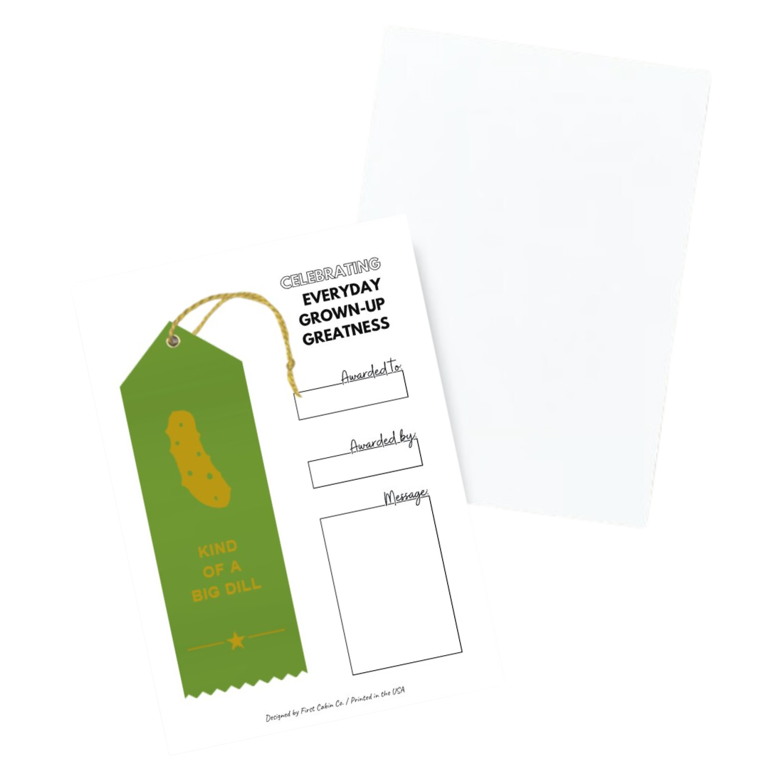 Kind of a Big Dill Award Ribbon