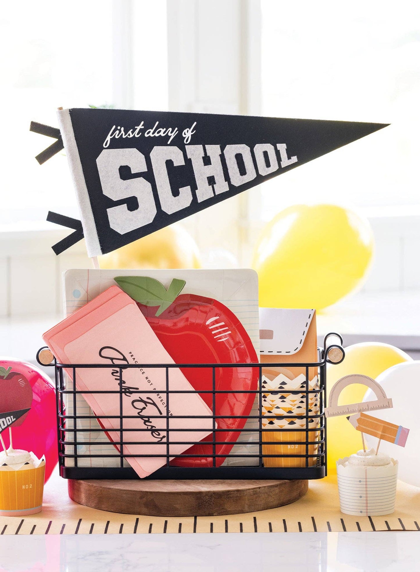 First Day of School Felt Pennant Banner