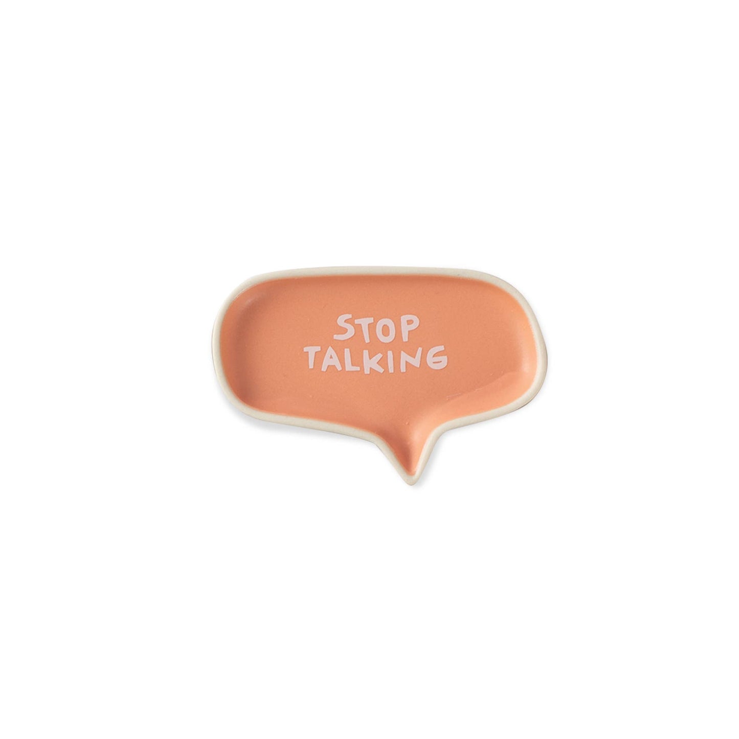 Stop Talking | Word Bubble Tray