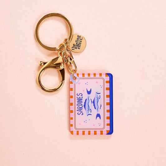 Sardines Acrylic Keychain