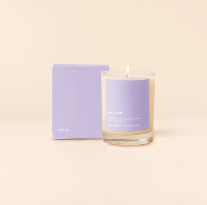 Sassy Rocks Glass Candle