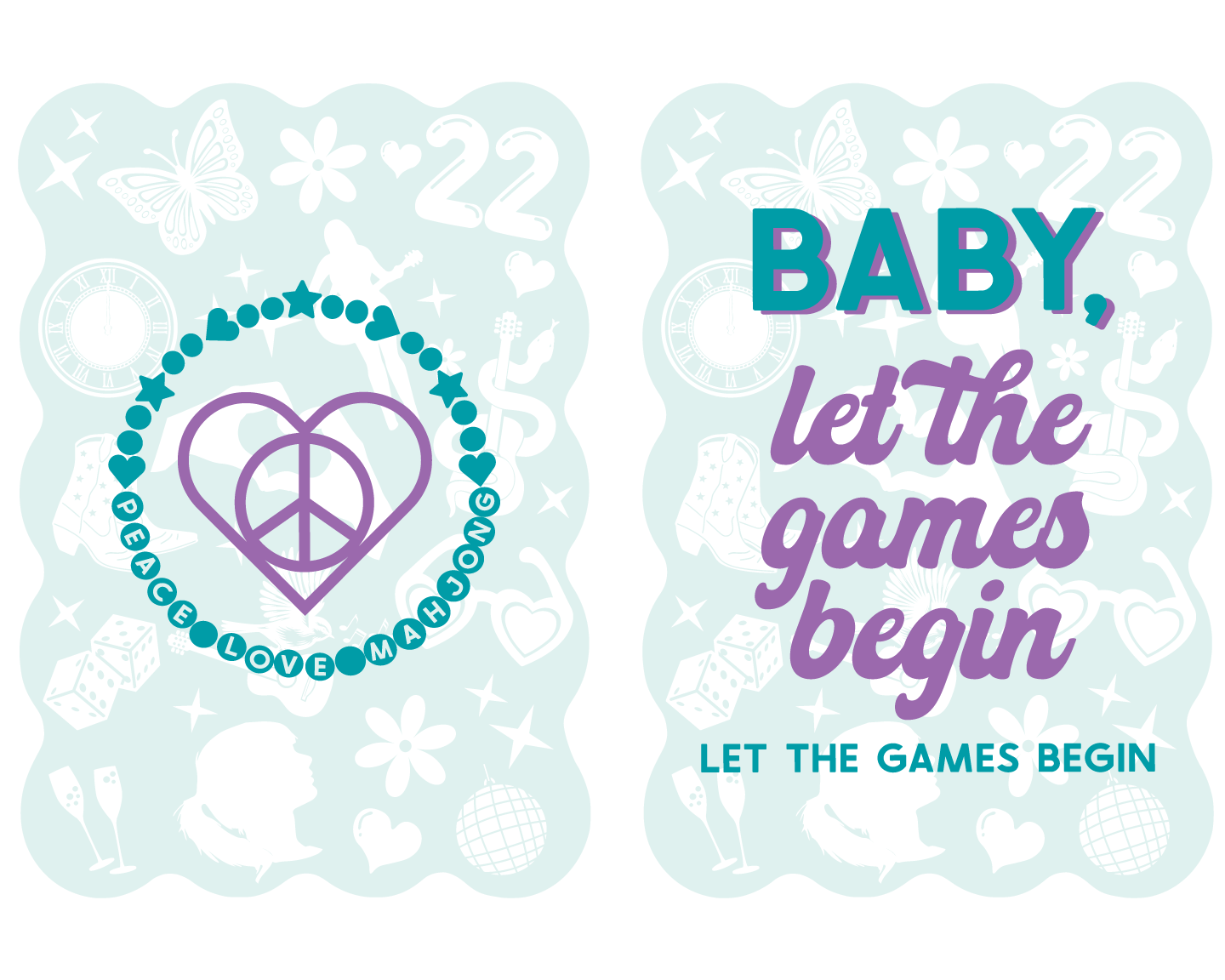 Mahjong Tile Shufflers | Set of 2