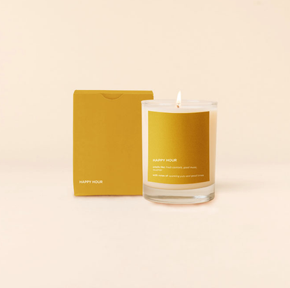 Sassy Rocks Glass Candle