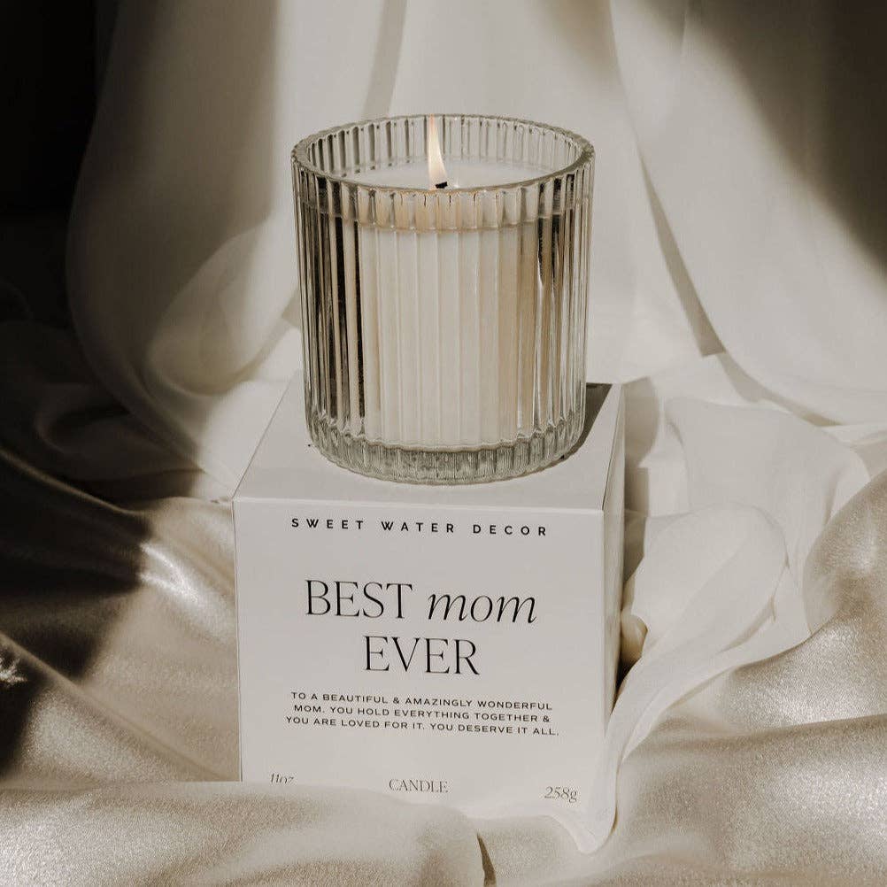Best Mom Ever Soy Candle Gift Box