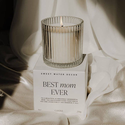 Best Mom Ever Soy Candle Gift Box
