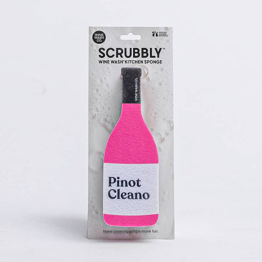 Pink Pinot Scrubbly Sponge