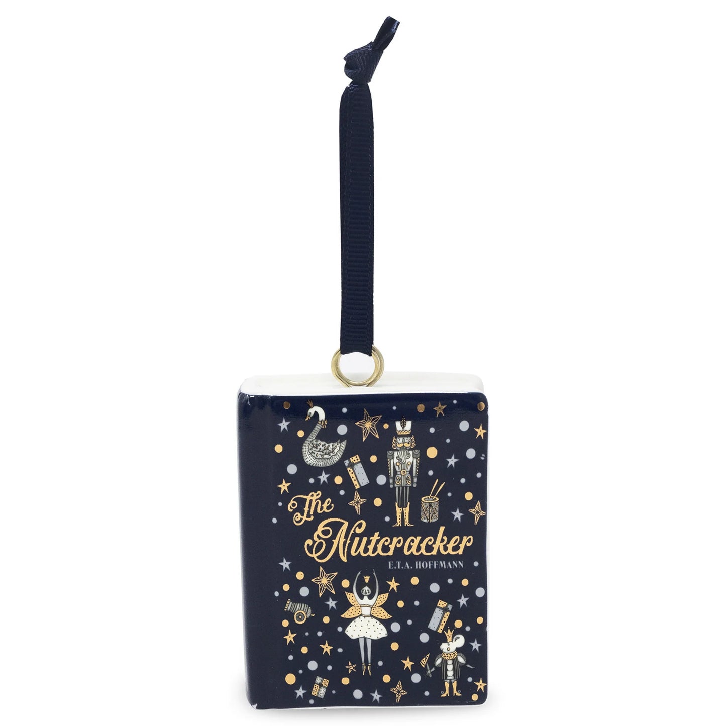 Nutcracker Book Ornament