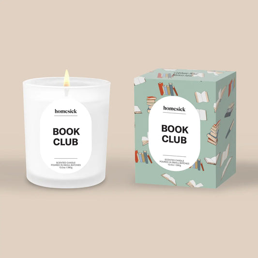 Book Club Candle