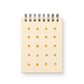 Flower Grid Mini Jotter Notebook