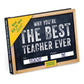 Why You're the Best Teacher Ever Fill in the Love® Books