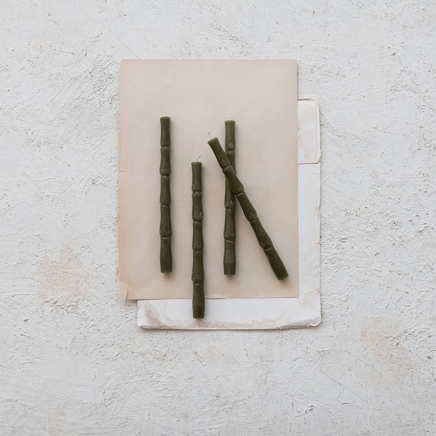 Bamboo Taper Candle