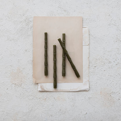 Bamboo Taper Candle