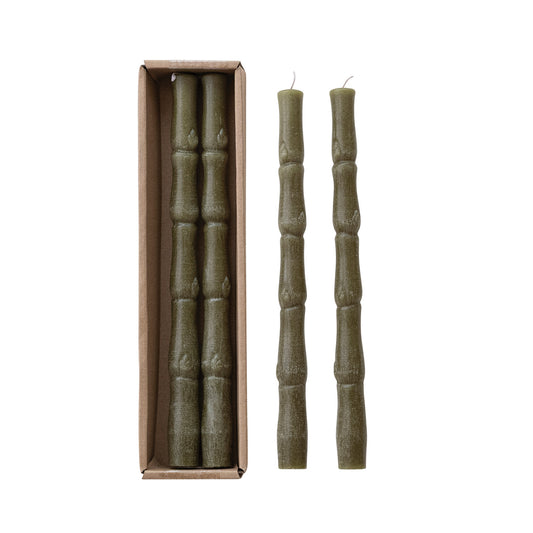 Bamboo Taper Candle