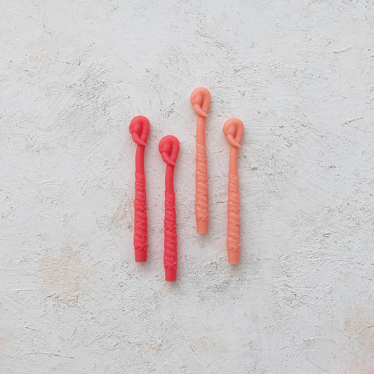 Flamingo Taper Candle
