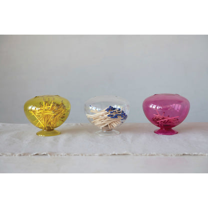 Glass Match Holder