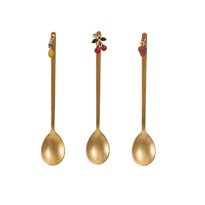 Fruity Charm Stainless Steel Spoon