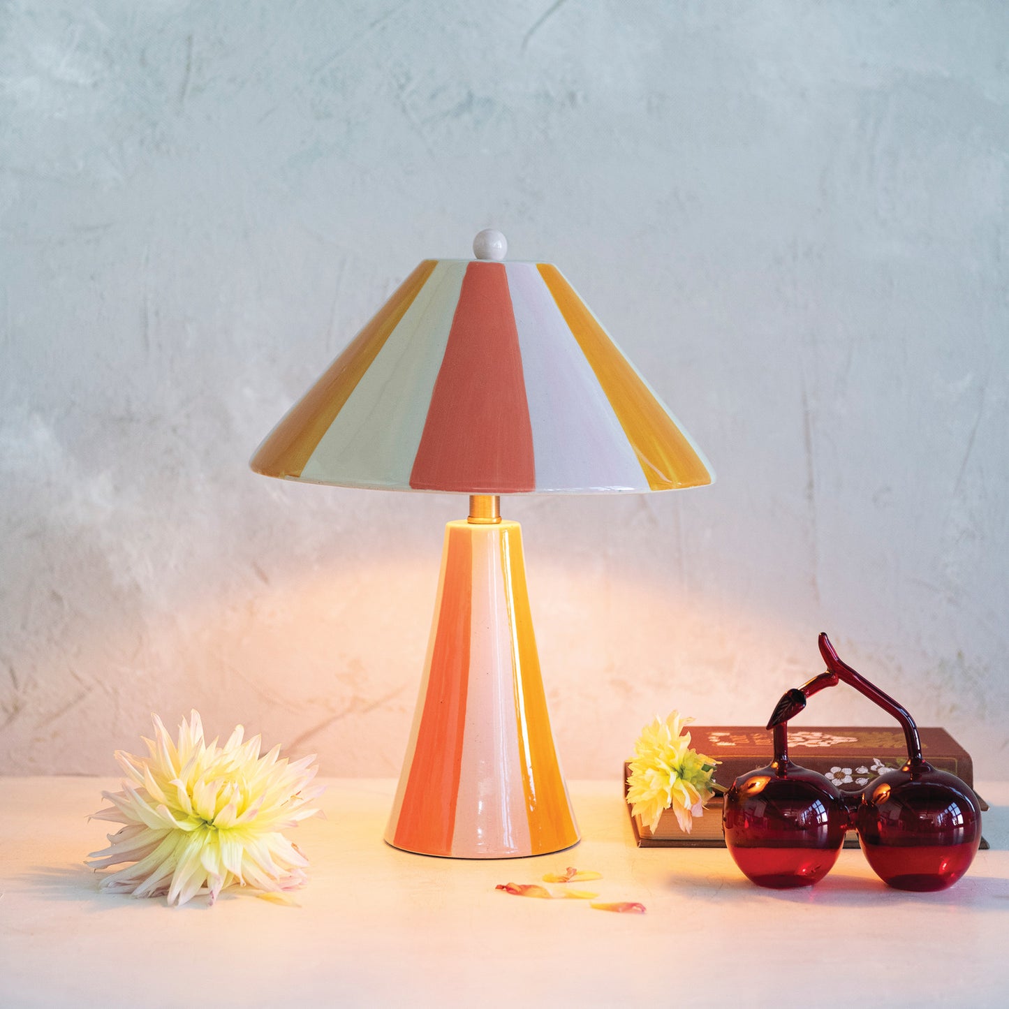 Cirque Striped Table Lamp