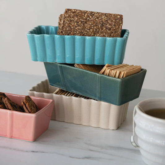 Vintage Inspired Rectangle Dish