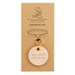 Leather Pet Tag - Here For The Treats