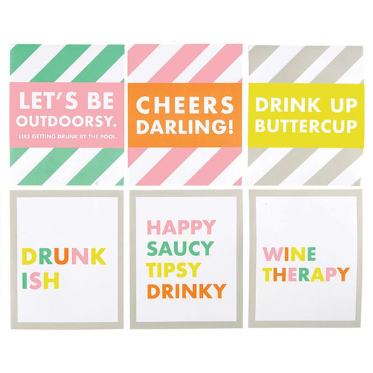 Wine Bottle Stickers - Pool