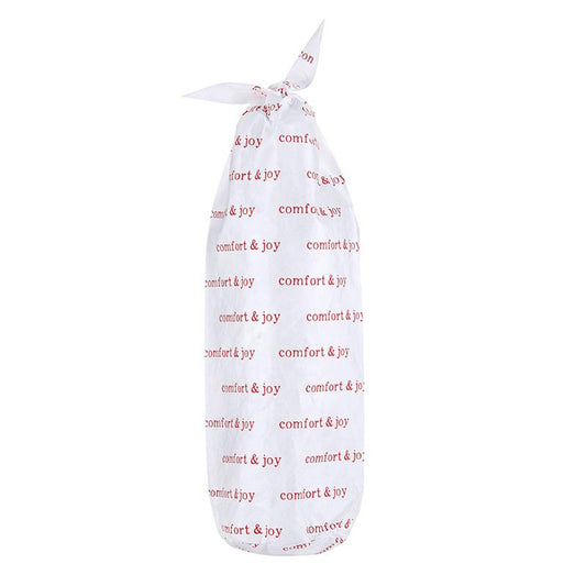 Reusable Paper Wine Bag - Holiday