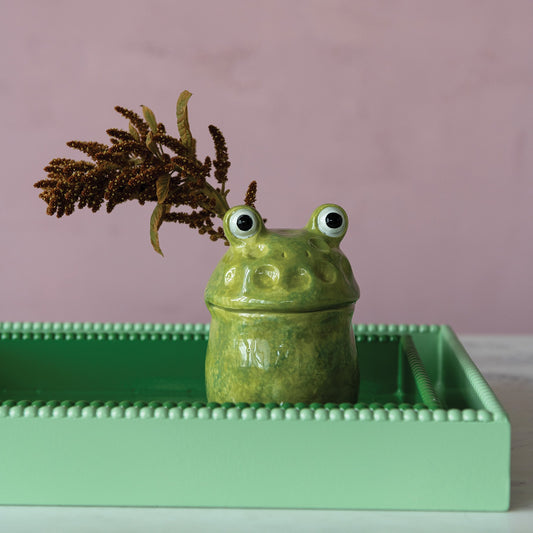 Decorative Hobnail Tray Set