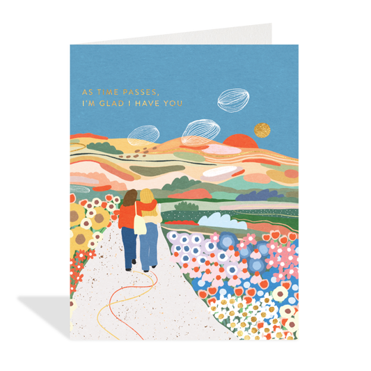 Friendship Stroll Greeting Card