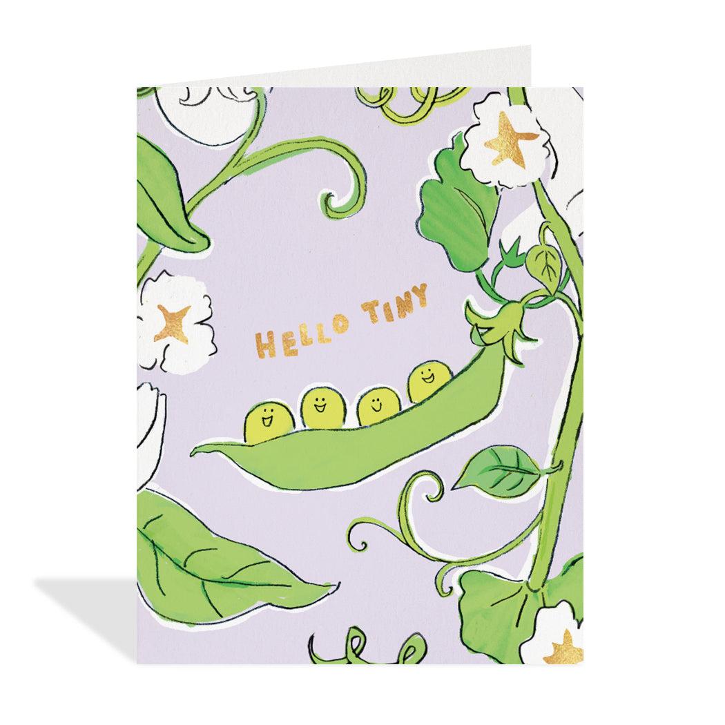 Baby Peas Greeting Card