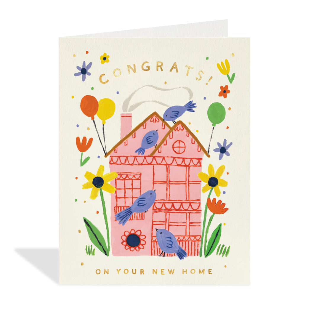 Congrats Home Greeting Card