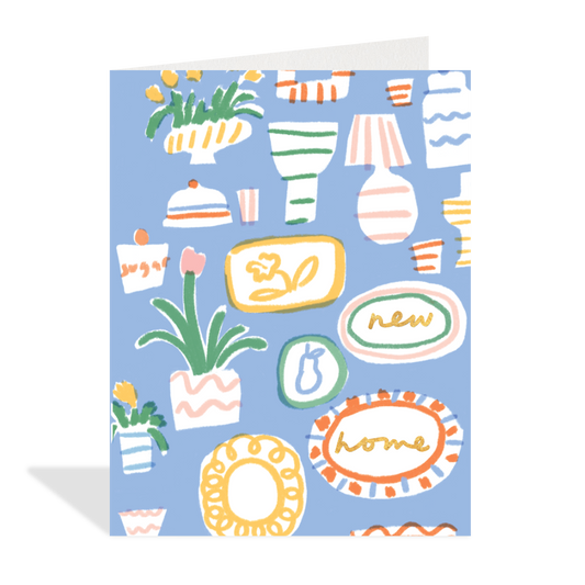 New Homeware Greeting Card
