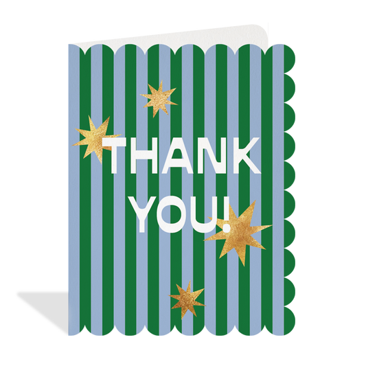 Thank You Stars Greeting Card