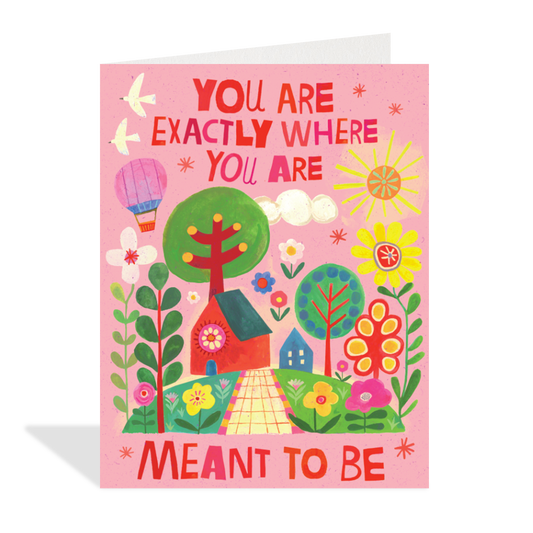 Meant to Be Greeting Card