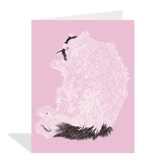 Sassy Cat Greeting Card