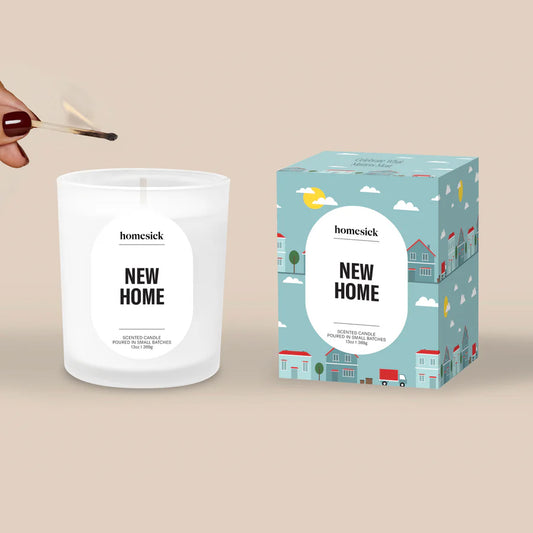 New Home Candle
