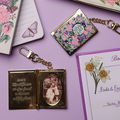 LOCKET KEYCHAIN - THE SECRET GARDEN