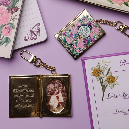 The Secret Garden Locket Keychain