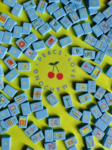 Mod Mahj Tiles | French Blue