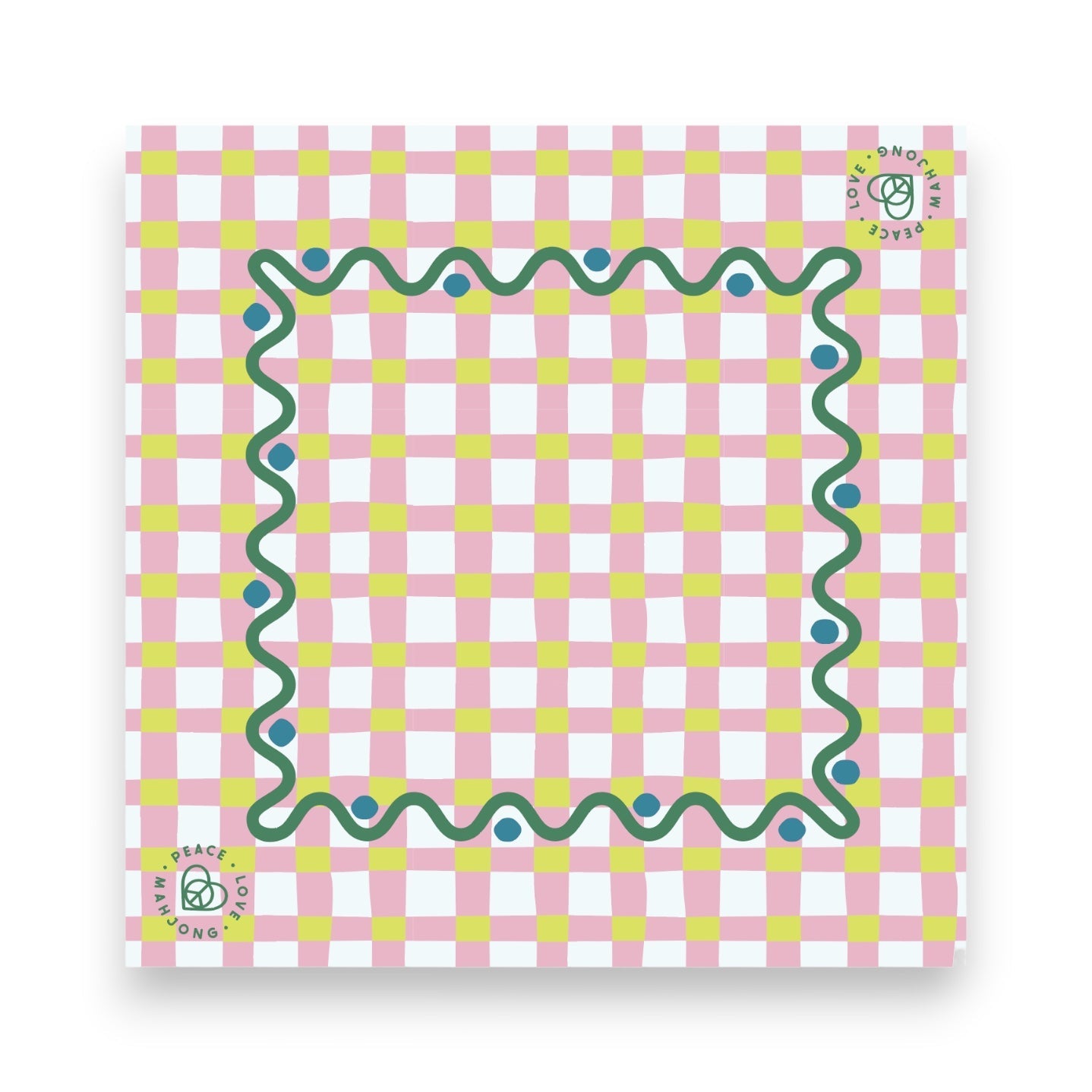 Mahjong Mat | Plaids & Stripes