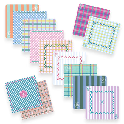 Mahjong Mat | Plaids & Stripes