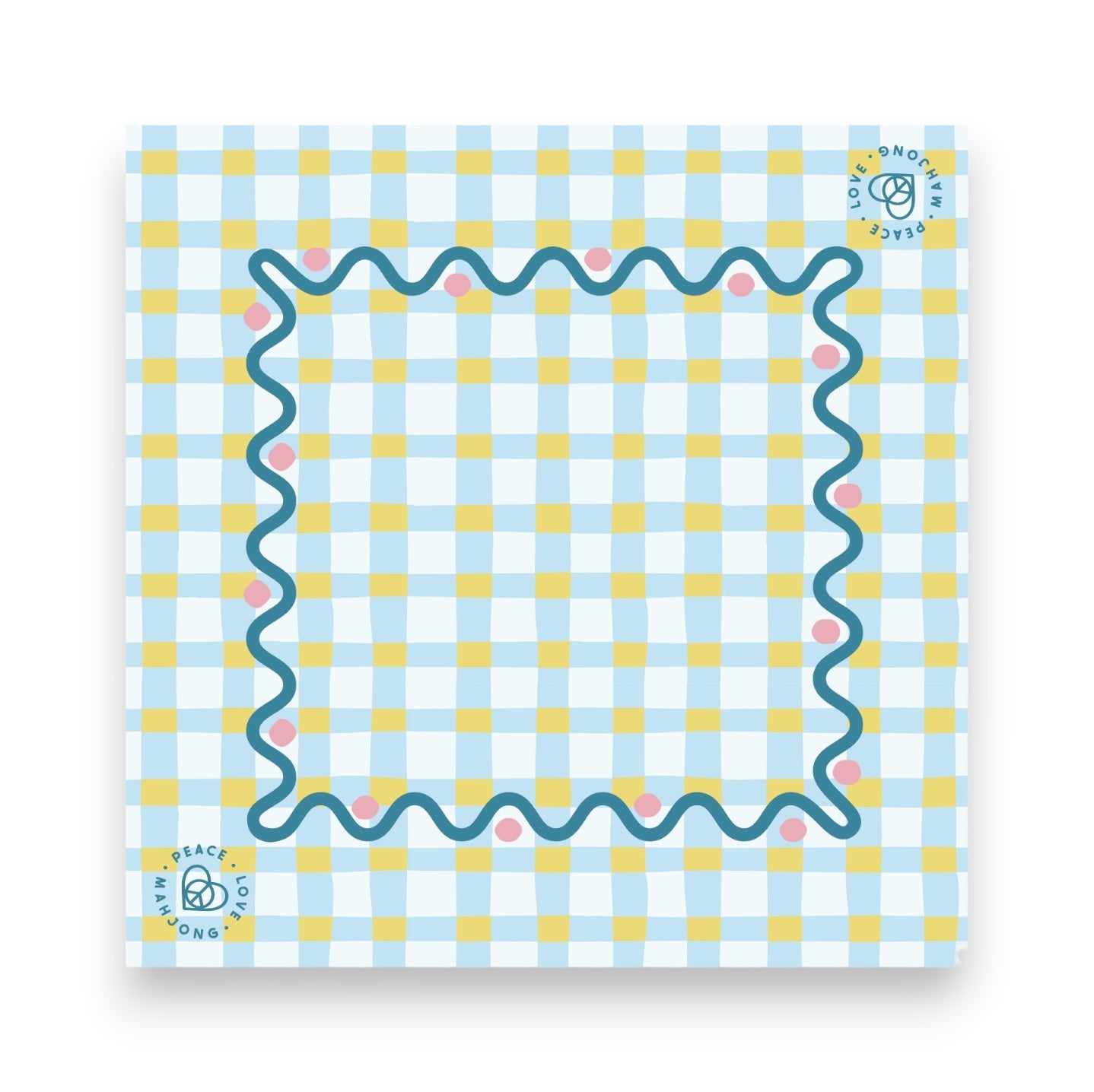 Mahjong Mat | Plaids & Stripes