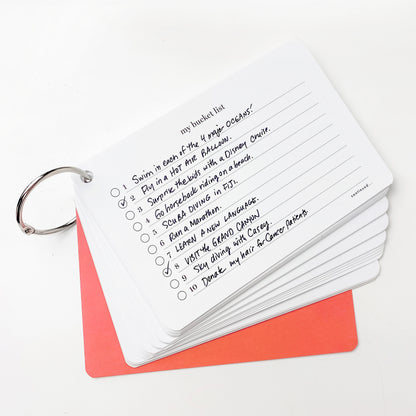 Bucket List Journal