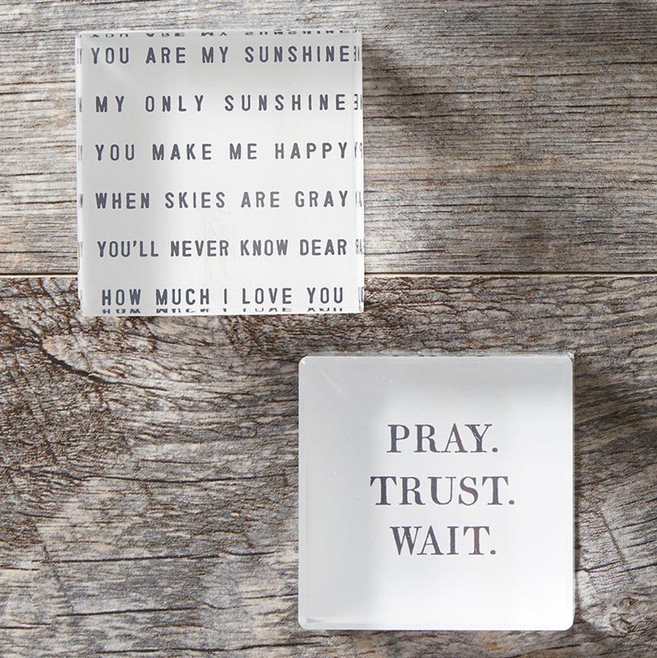 You Are My Sunshine - Decorative Lucite Block