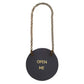 Leather Bottle Tag - Open Me