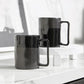 Black Matte and Glossy Coffee Mug