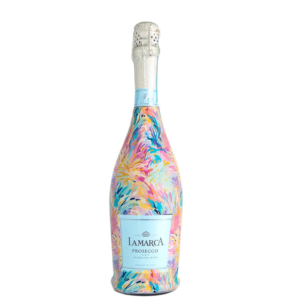 Pastel Celebration Prosecco Bottle Wrap