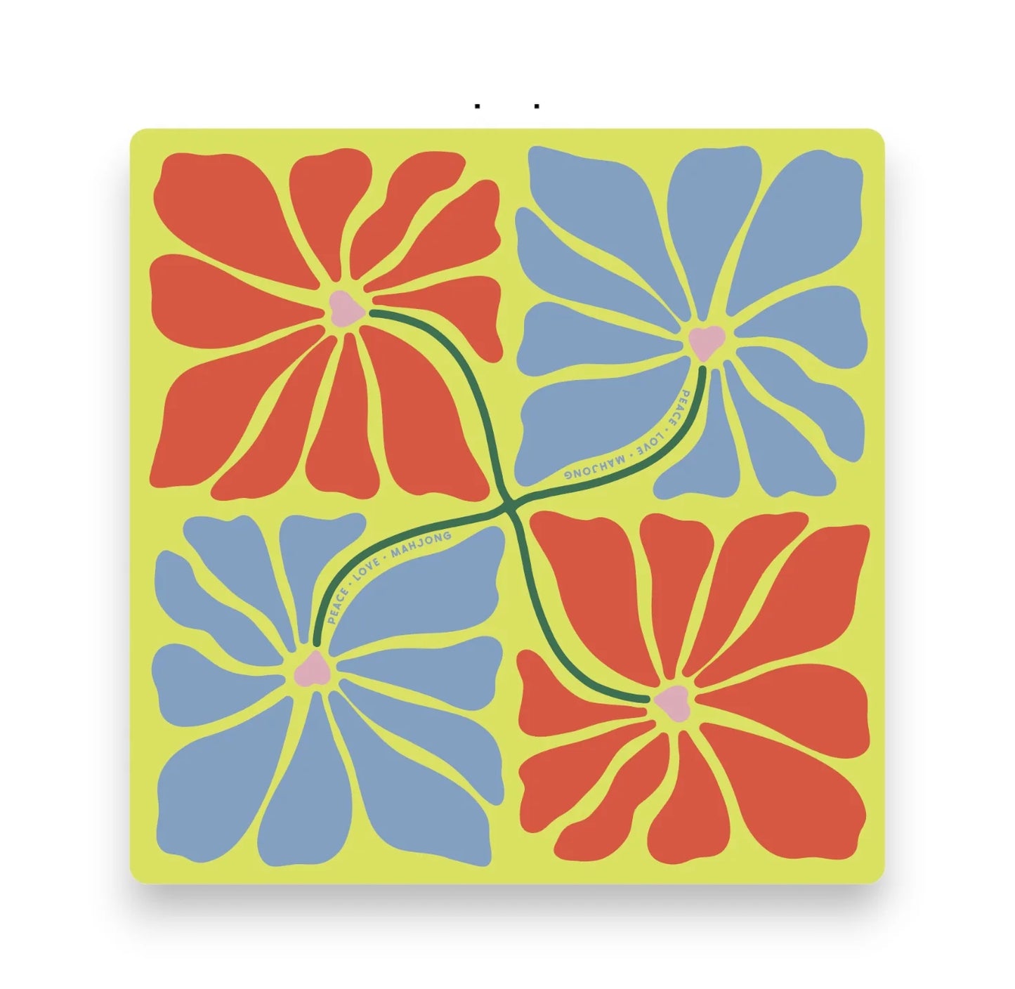 Mahjong Mat | Flowers