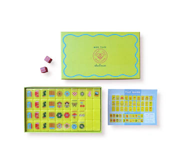 Mod Mahj Tiles | Chartreuse
